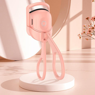 Ultraglow Electric Eyelash Curler Long-Lasting Curl for Perfectly Defined Lashes Your Professional Makeup Essential Eyelash Curlers Kit Lightweight Plastic Cosmetic Pack