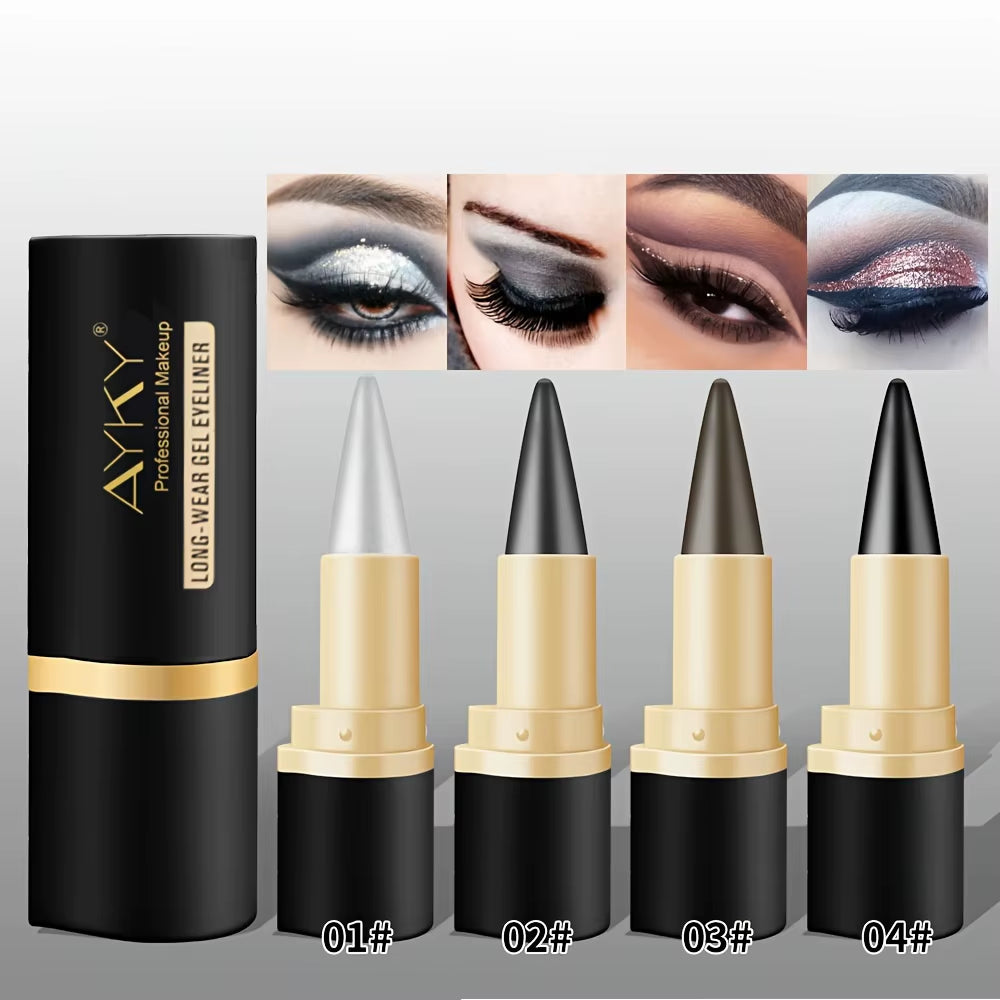 GlideLine Matte Glitter Waterproof Eyeliner Balm