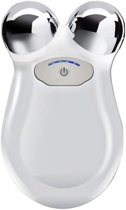 Miraveila Microcurrent Facial Lifting Device — 5-mode skin tightening tool in white