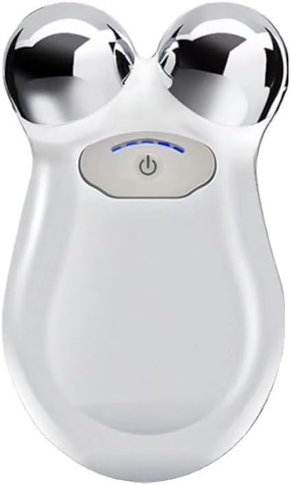Miraveila Microcurrent Facial Lifting Device — 5-mode skin tightening tool in white