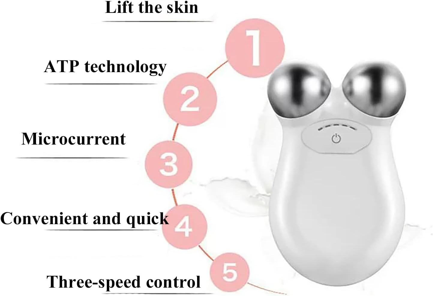 Miraveila Facial Device with charging accessories — full kit contents displayed