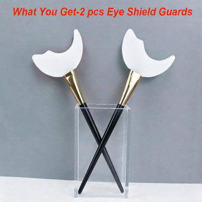 Lash shields in packaging — eco-friendly washable eye protection tools