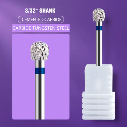 1Pc Nail Drill Bit Rotate Burr Milling Nail Cutter Bits Electric Drill Machine for Manicure Pedicure Tools