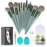 Miraveila 22-Piece Complete Brush Kit — professional brushes sponges and cleaner set