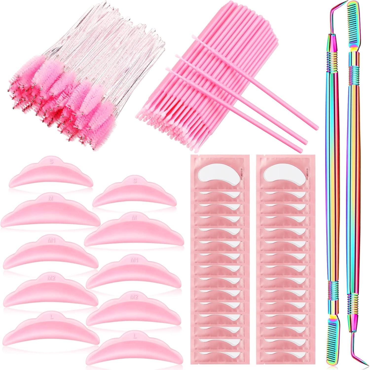 Miraveila 232-Piece Lash Lift Kit — complete professional at-home set on white