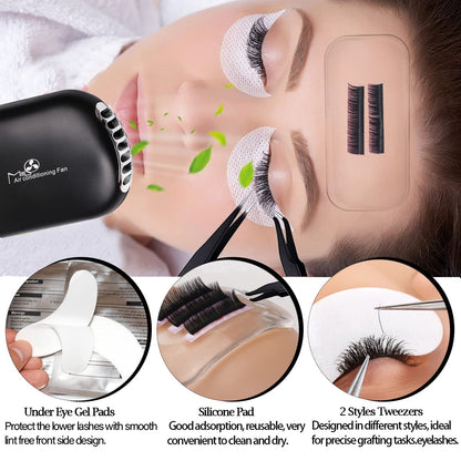Lash tweezers from Pro Kit close-up — precision isolation and placement tool