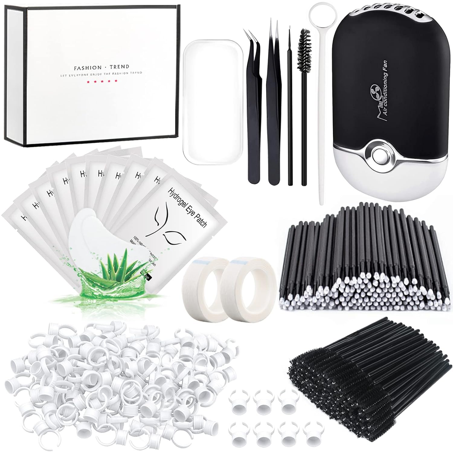 Miraveila 267-Piece Pro Lash Extension Kit — professional-grade complete lash set
